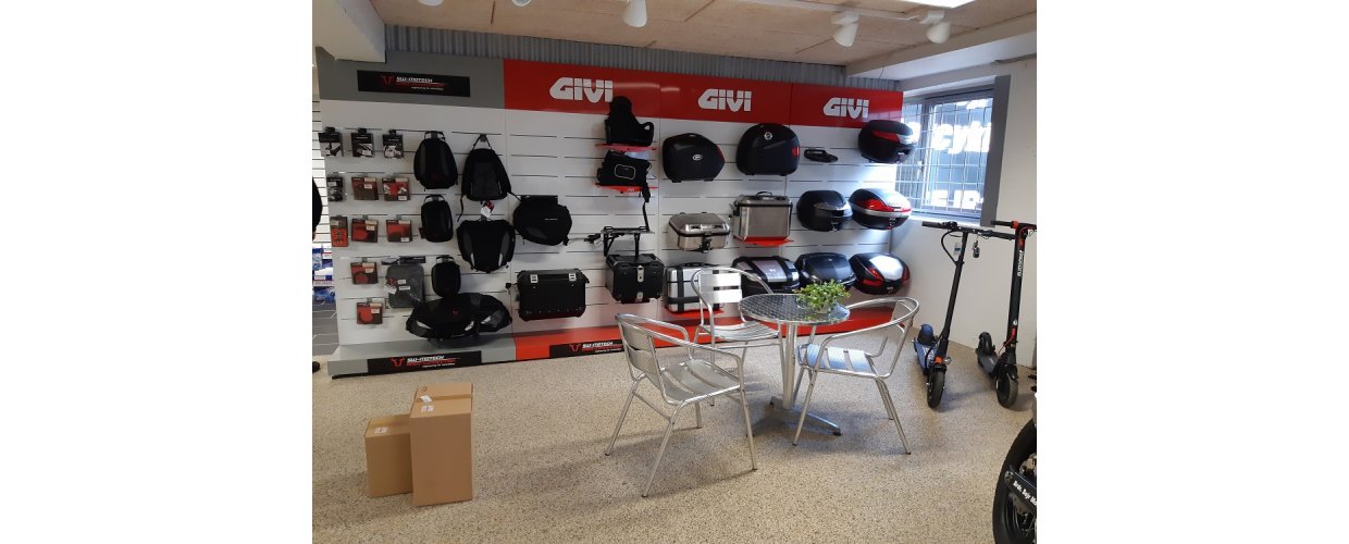 Bredt udvalg af udstyr til din mc<br>