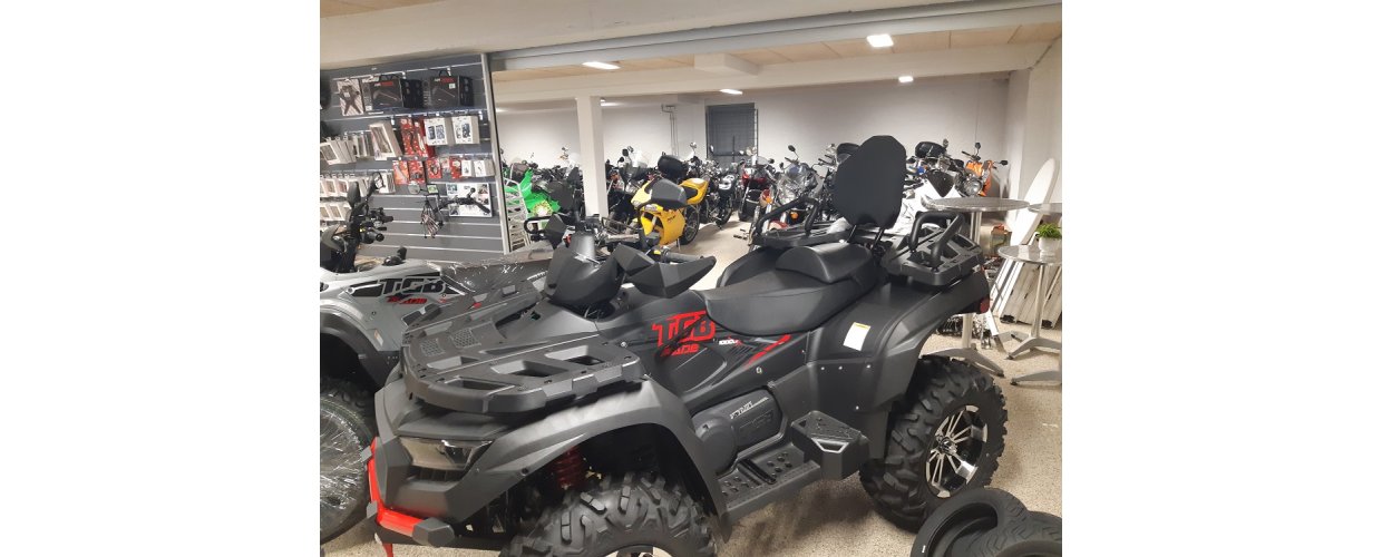 Vi er Autoriseret forhandler af TGB's professionelle ATV'ere